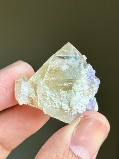 Quartz, Fluorite & Dolomite
