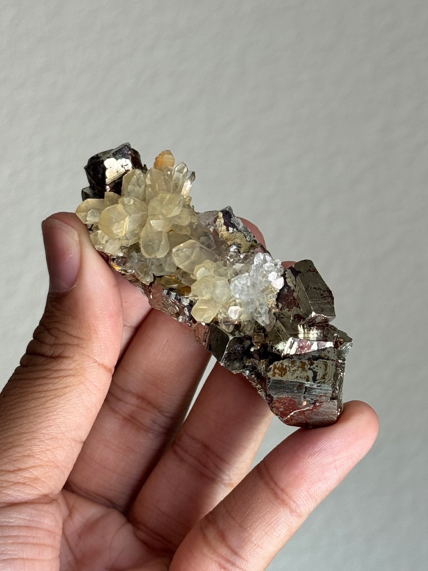 Quartz & Pyrite