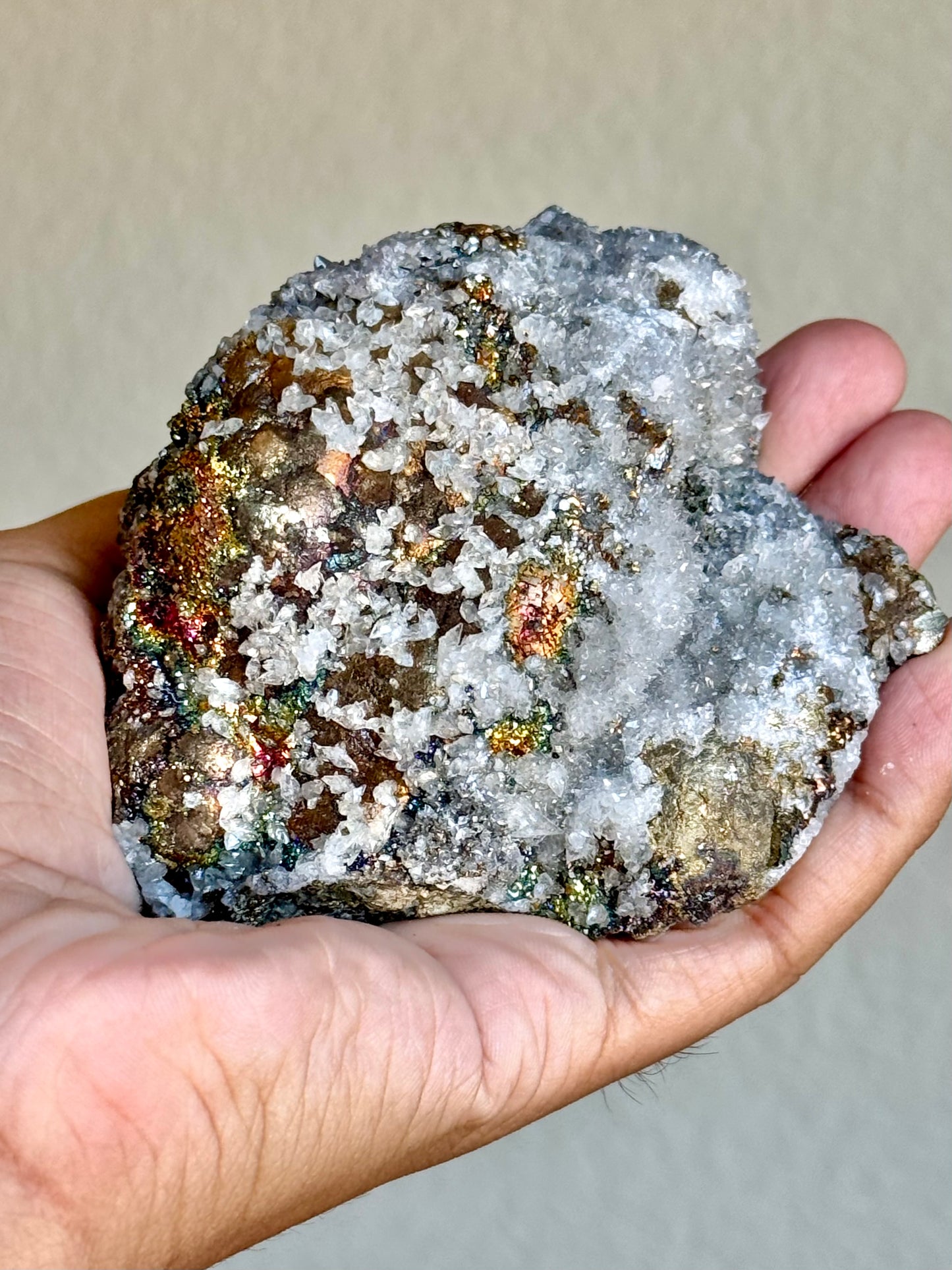 Pyrite & Calcite