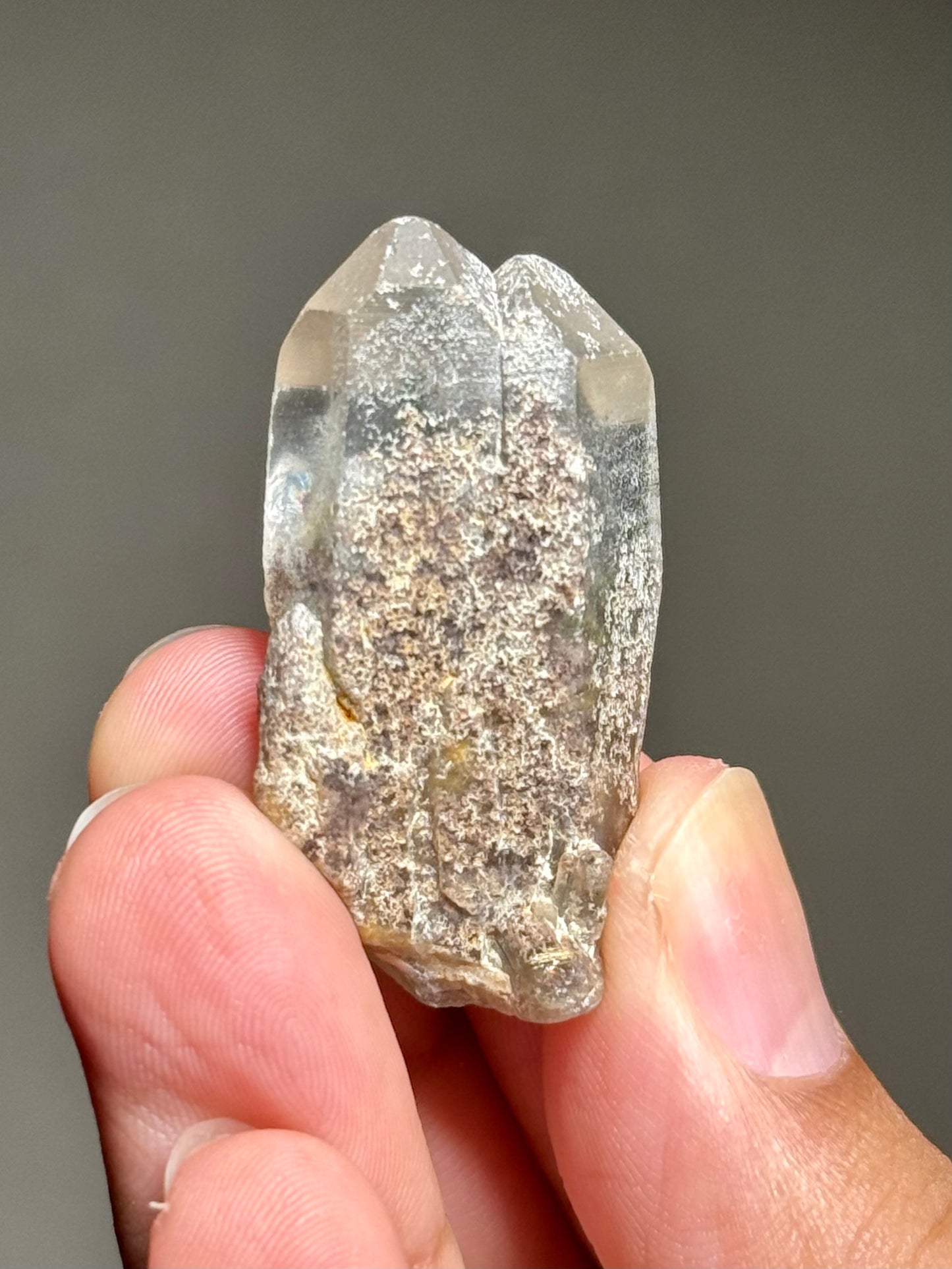 Dandelion Rutile in Quartz