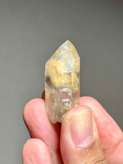 Dandelion Rutile in Quartz