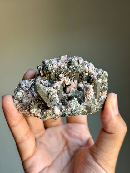 Calcite, Quartz & Fluorite