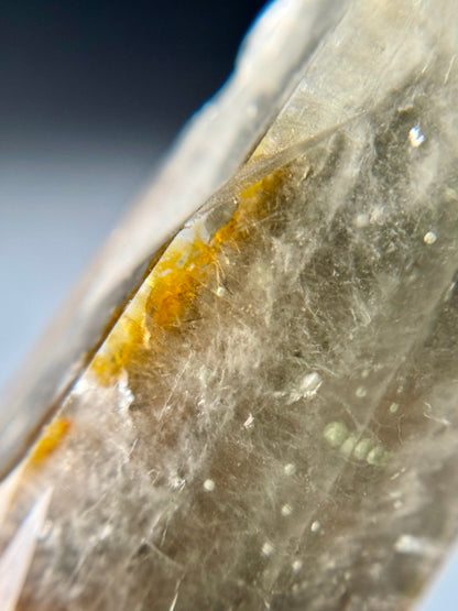 Tremolite & Cookite in Quartz