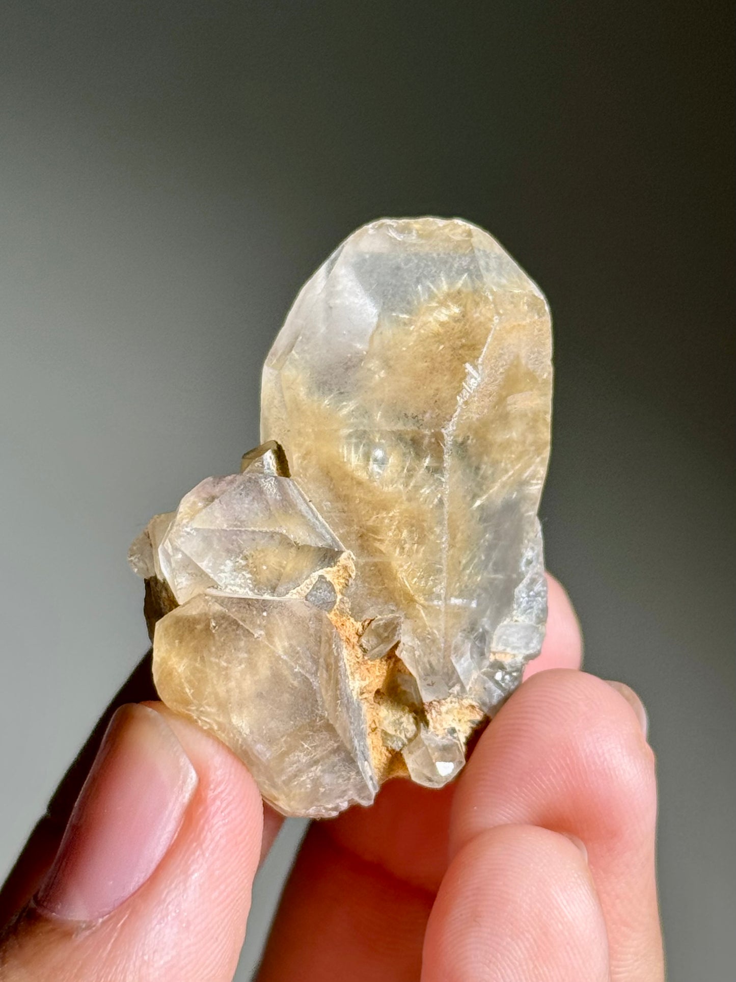 Rutile in Quartz