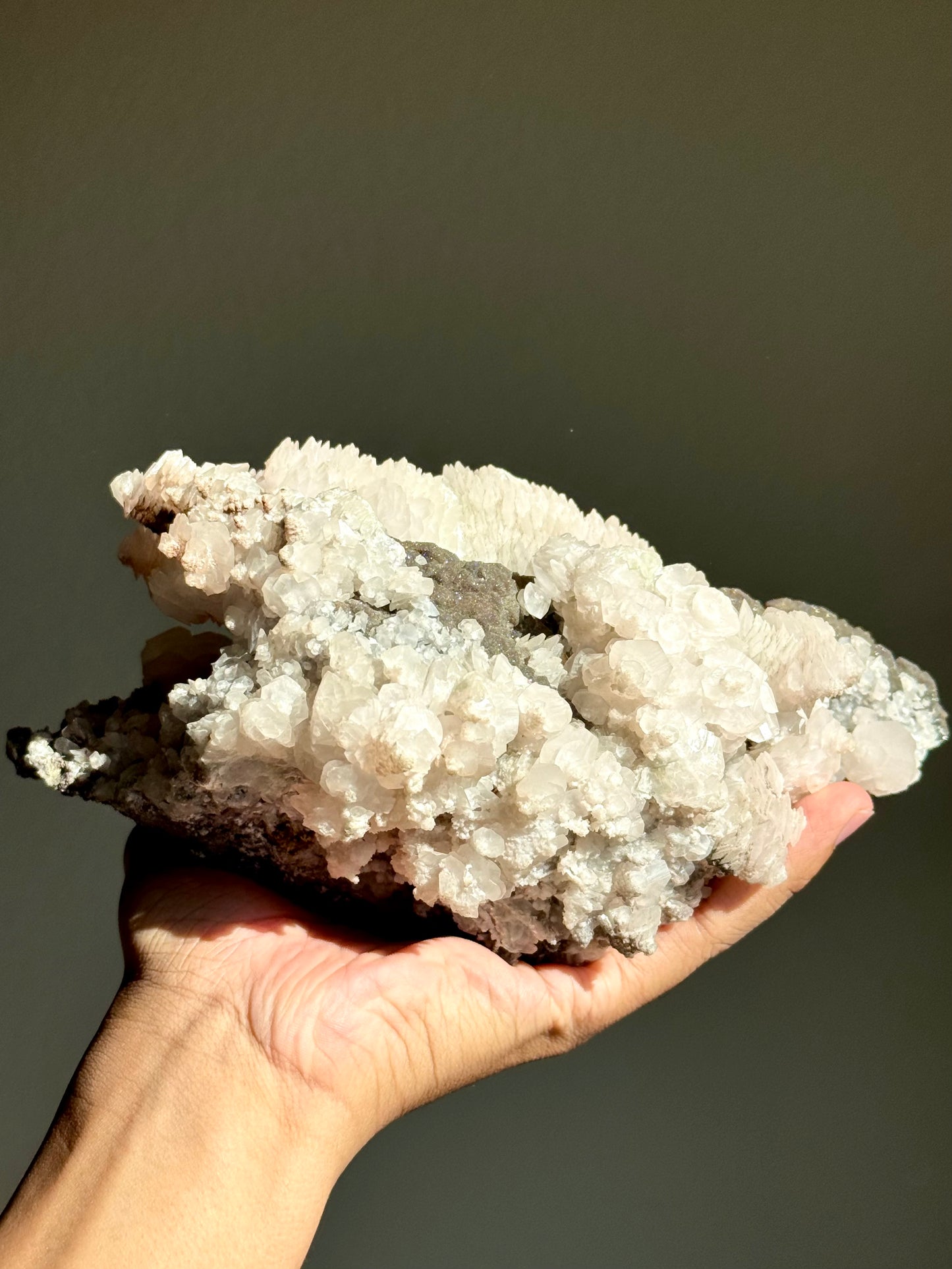 Andradite Garnet & Calcite