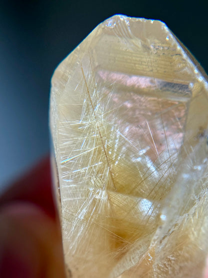 Rutile in Quartz