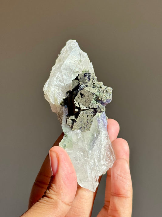 Fluorite & Pyrite