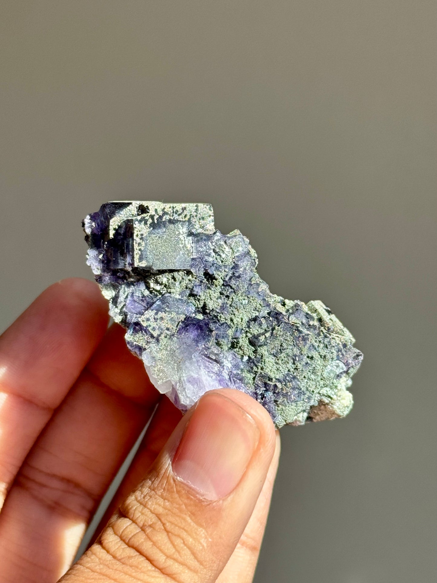 Fluorite & Pyrite