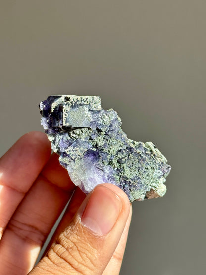 Fluorite & Pyrite