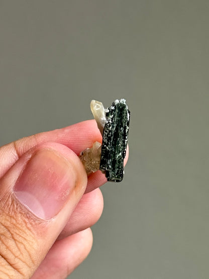 Quartz and Hedenbergite