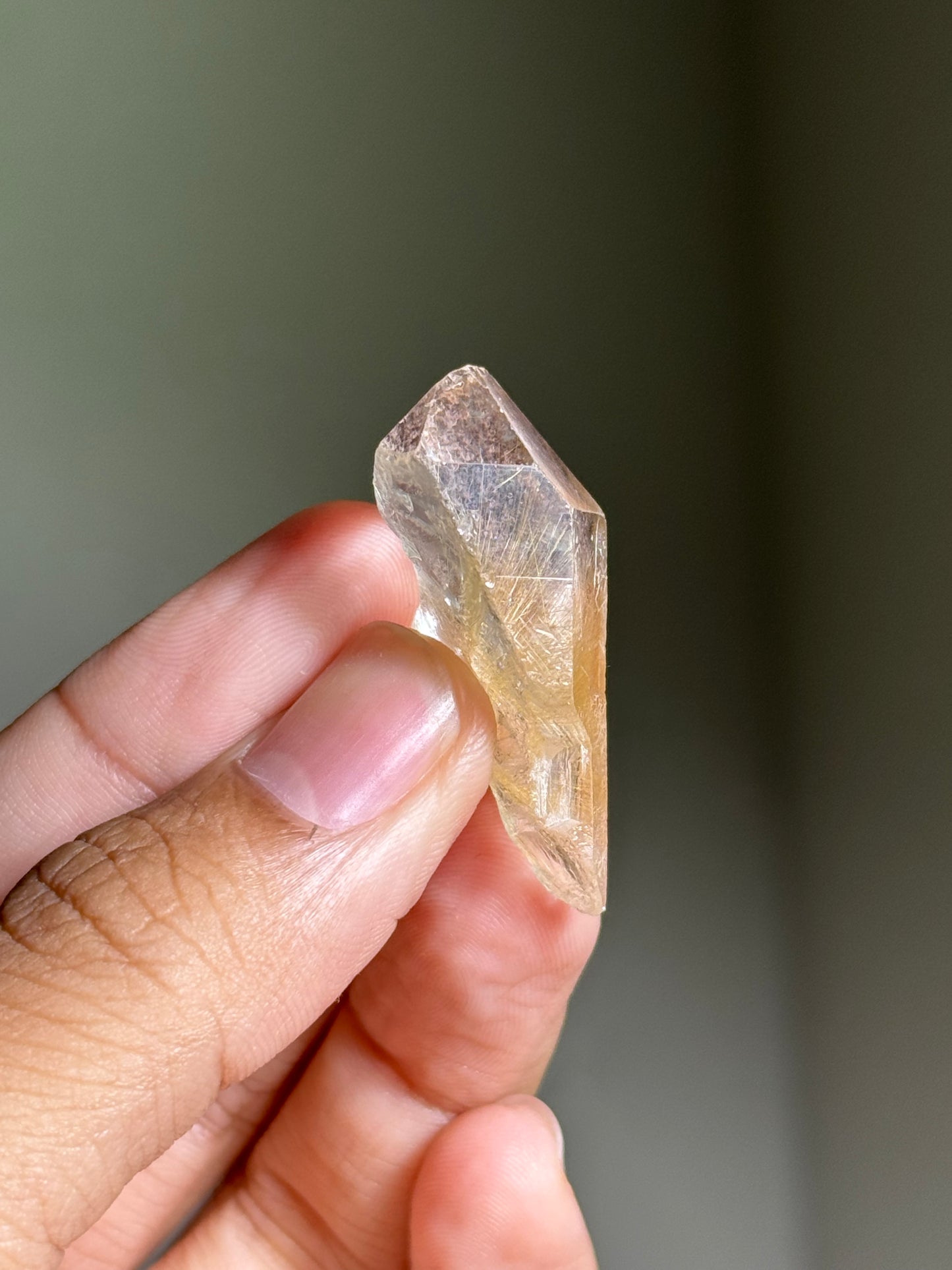 Rutile in Quartz