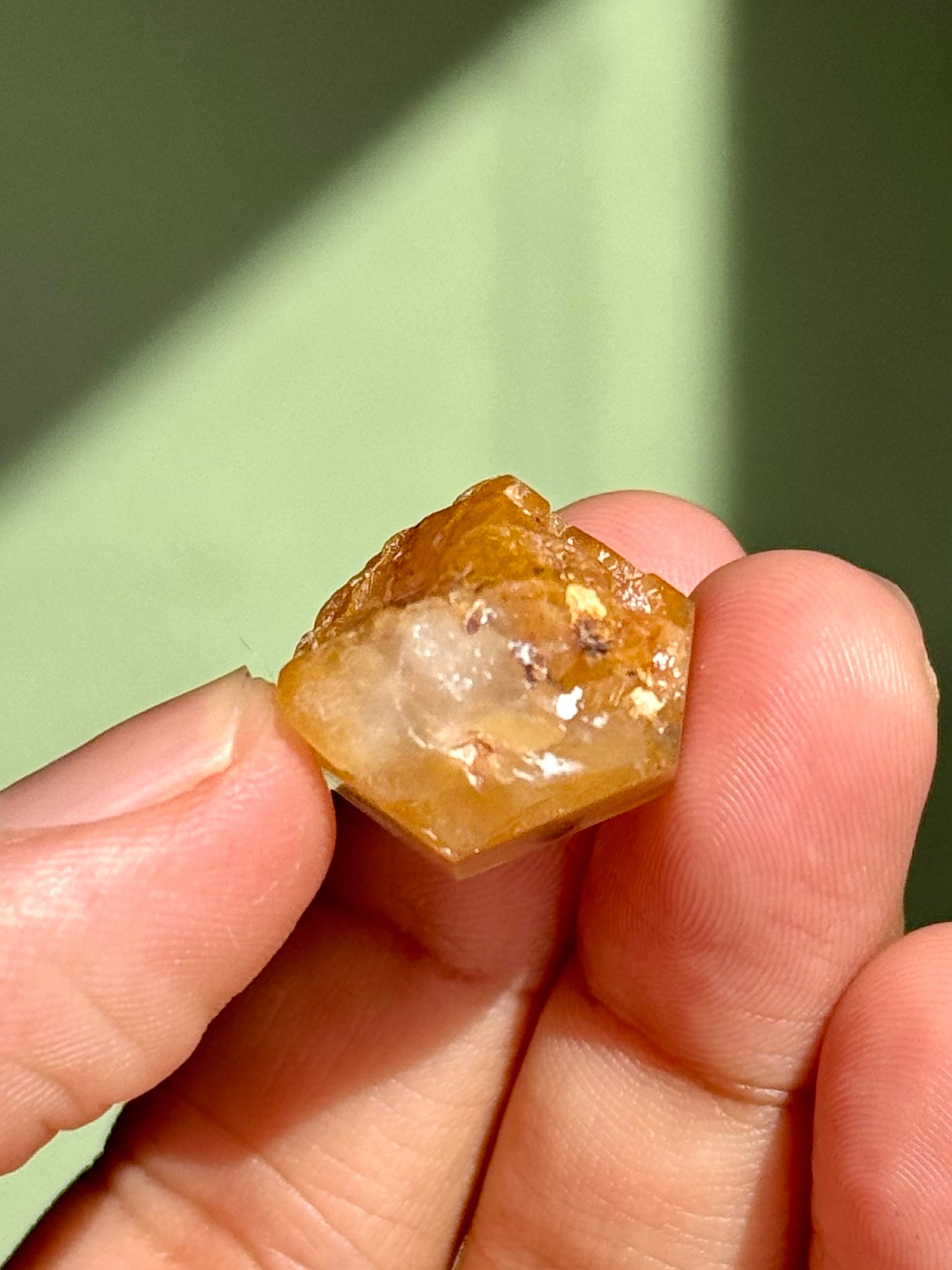 Semi-Polished Himalayan Quartz with Rutile