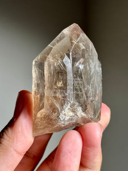 Smoky Quartz with Rutile