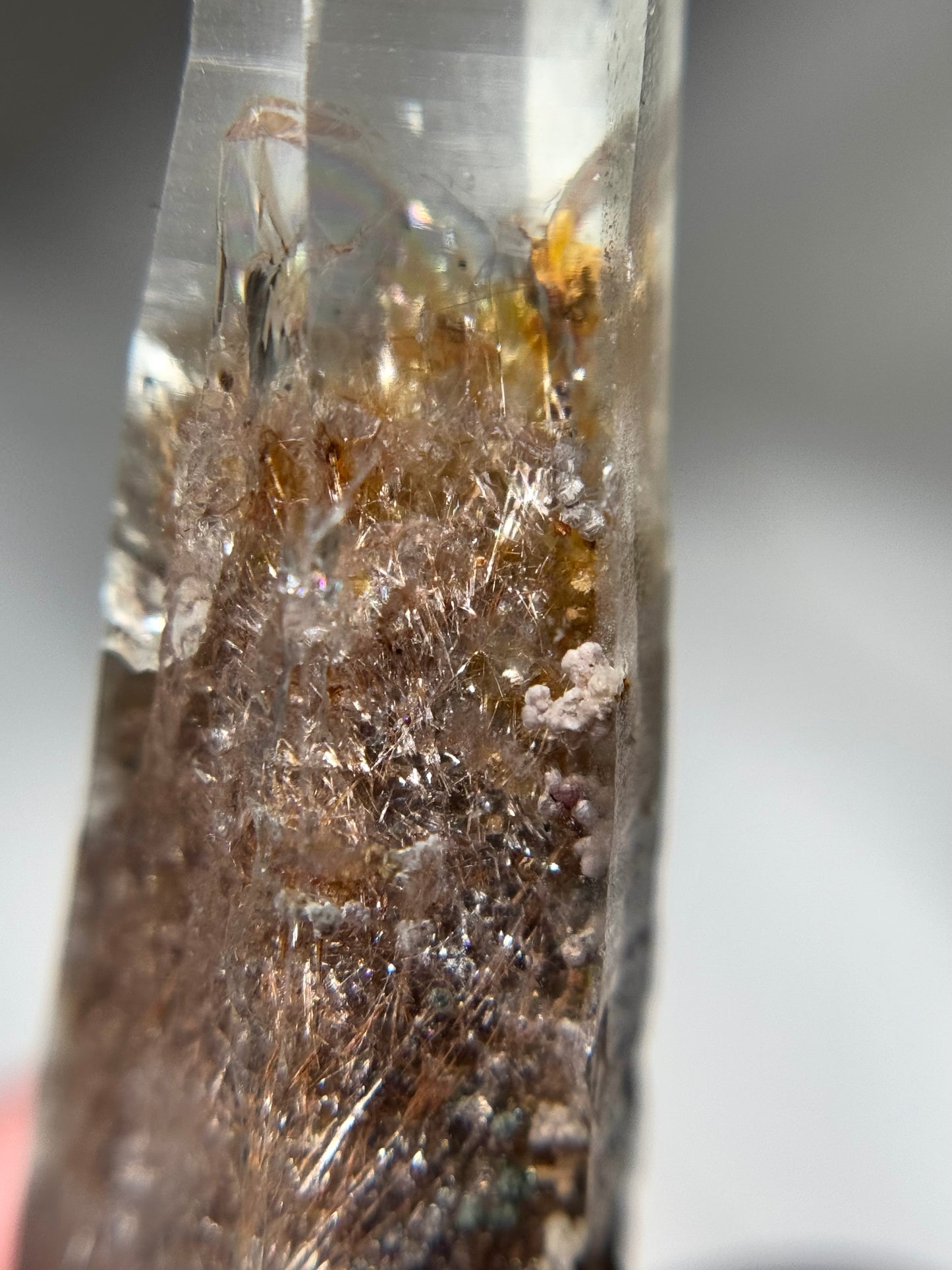 Rutile in Quartz