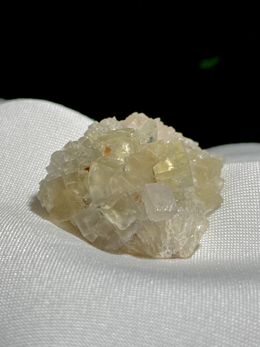 Fluorite on Quartz