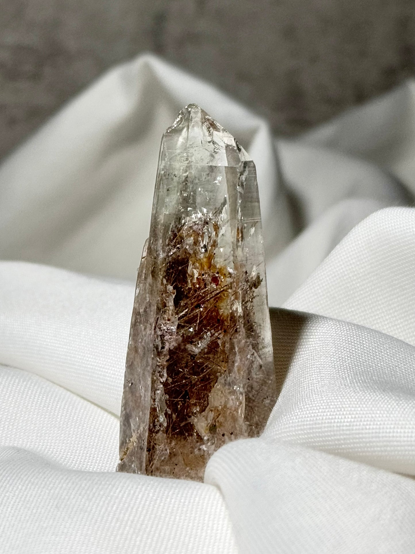 Rutile in Quartz