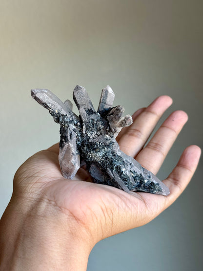 Quartz with Hematite