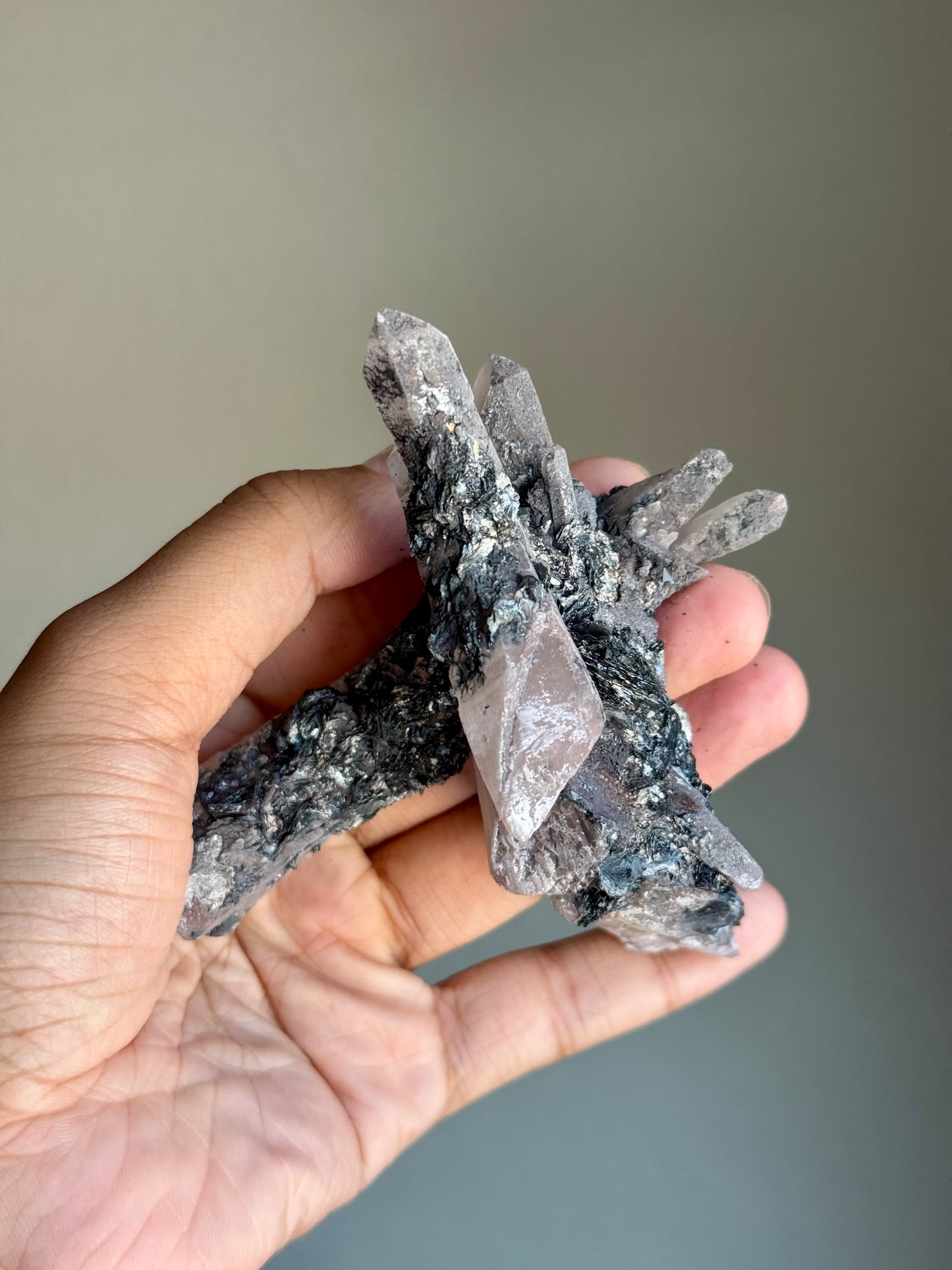 Quartz with Hematite