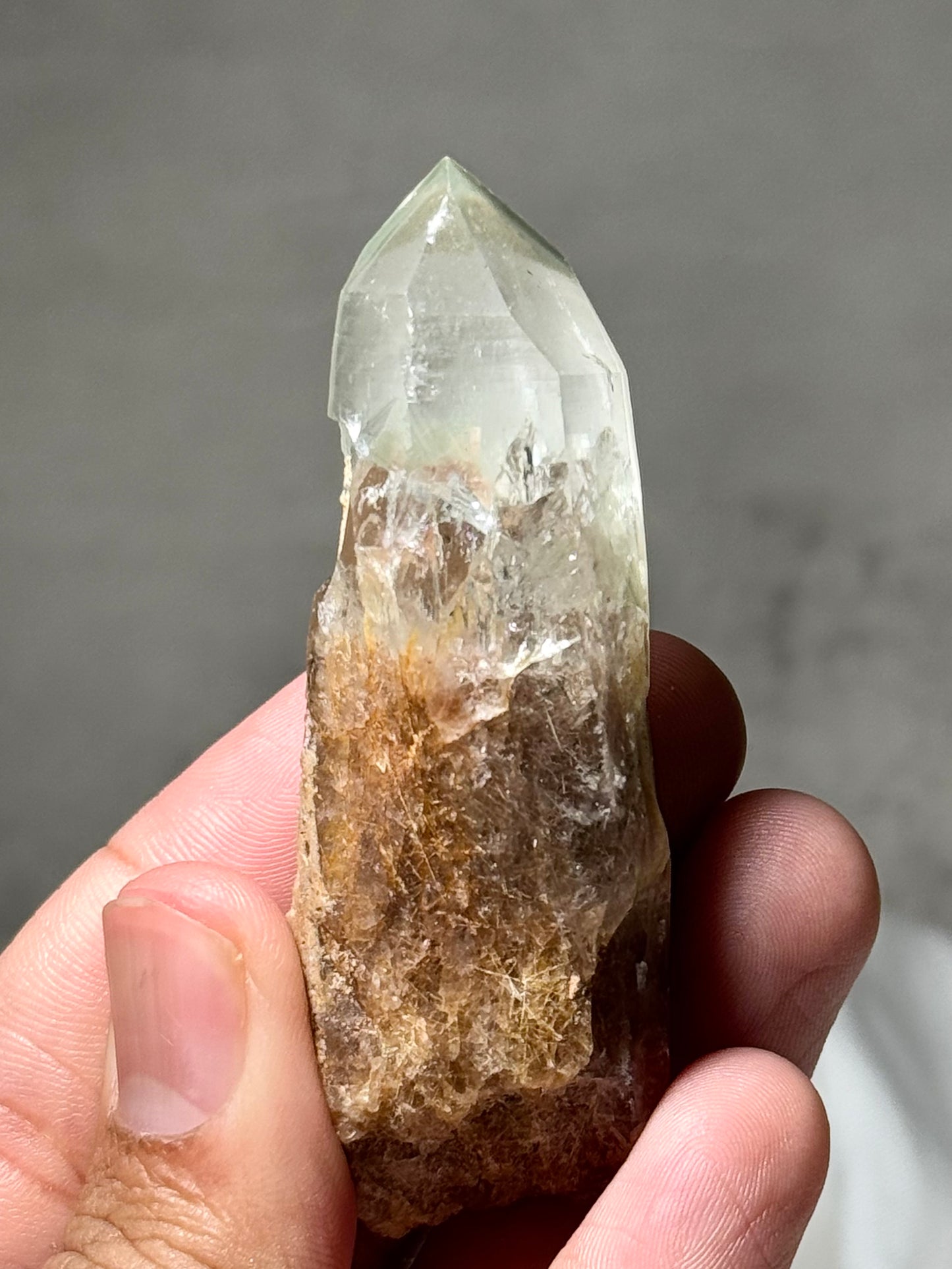 Rutile in Quartz