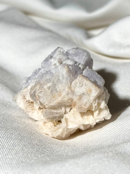 Quartz after Fluorite and Calcite