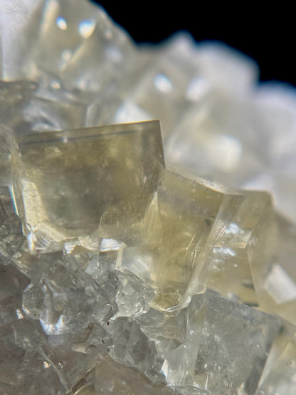 Fluorite on Quartz