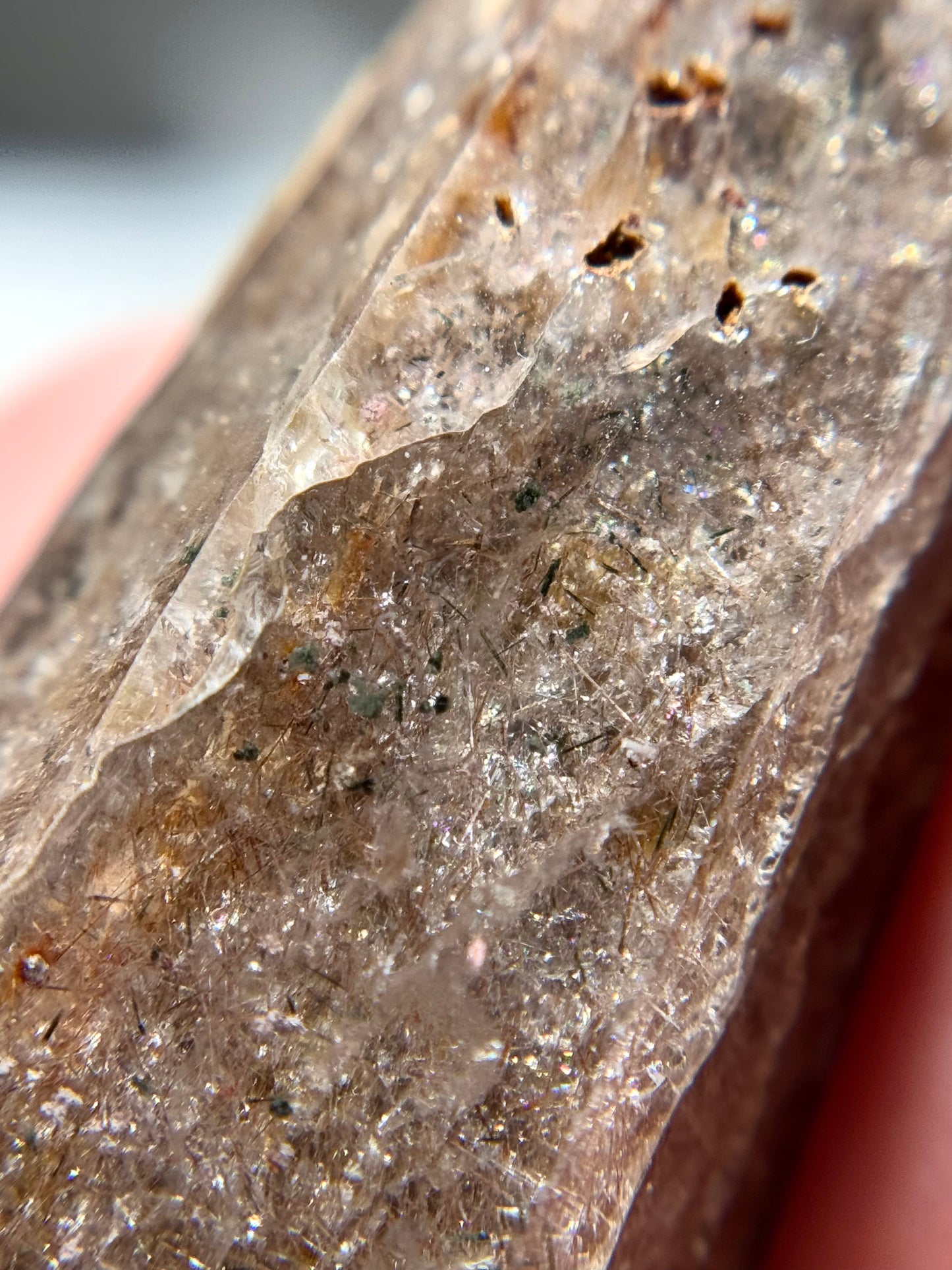 Rutile in Quartz