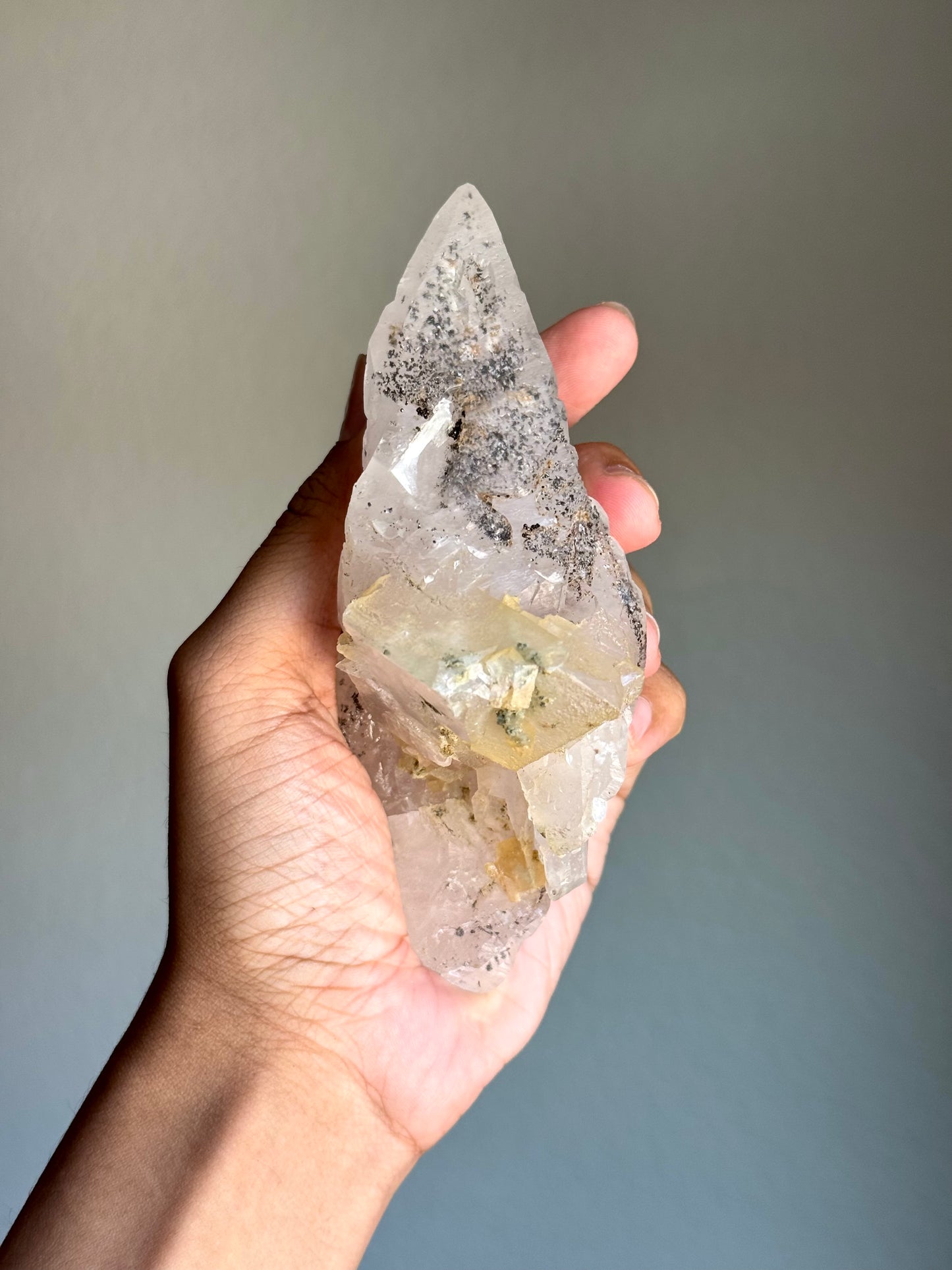 Calcite with Chalchopyrite