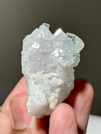 Quartz with Fluorite