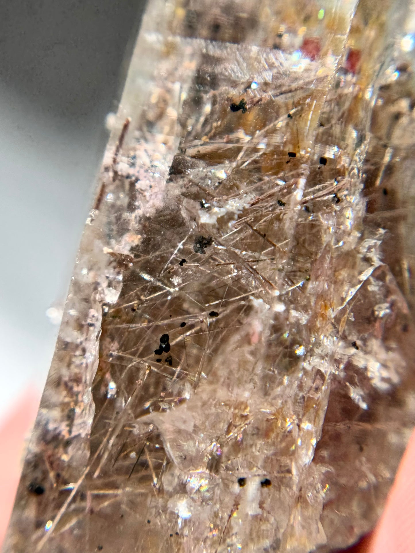 Rutile in Quartz