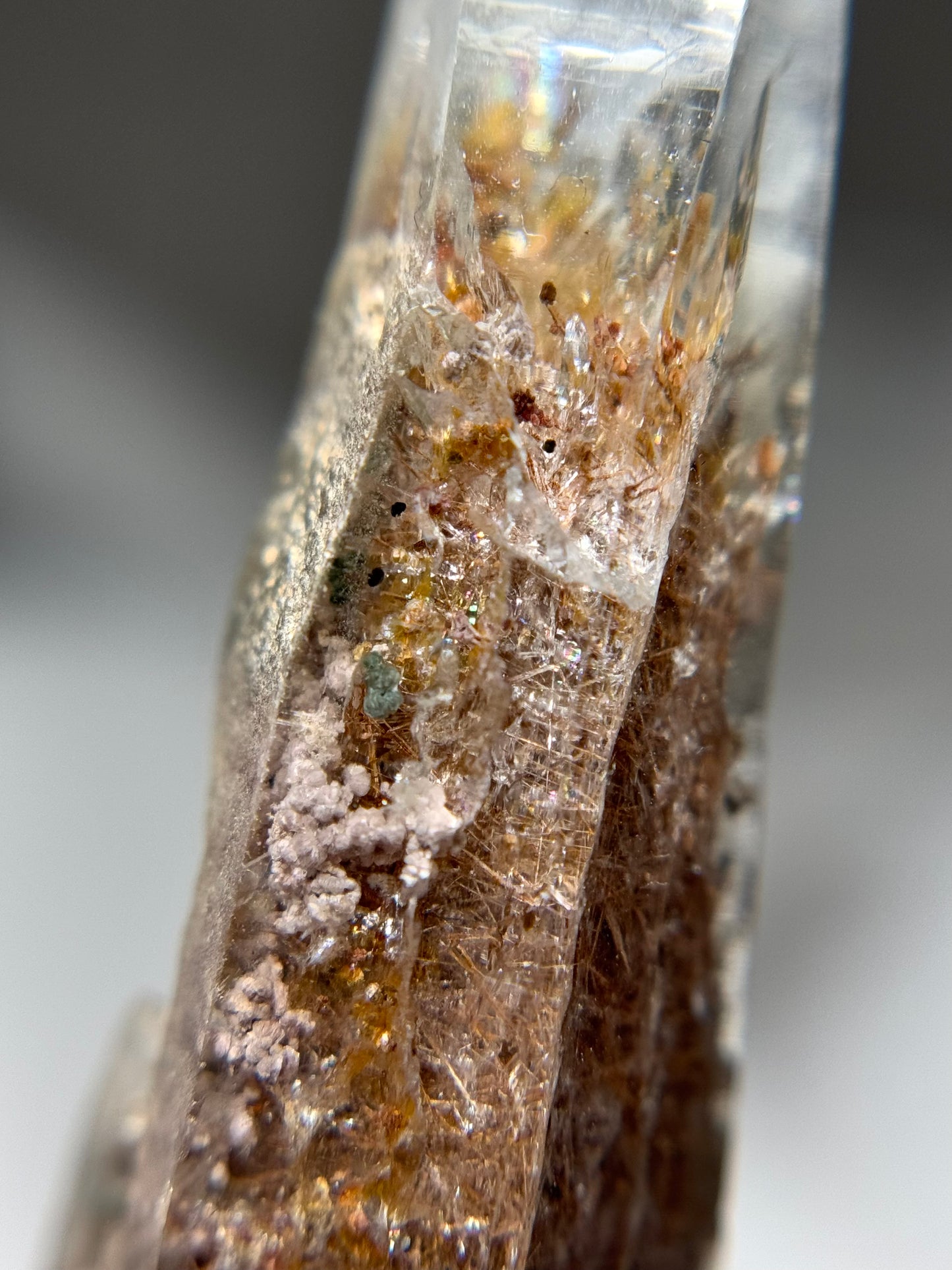 Rutile in Quartz