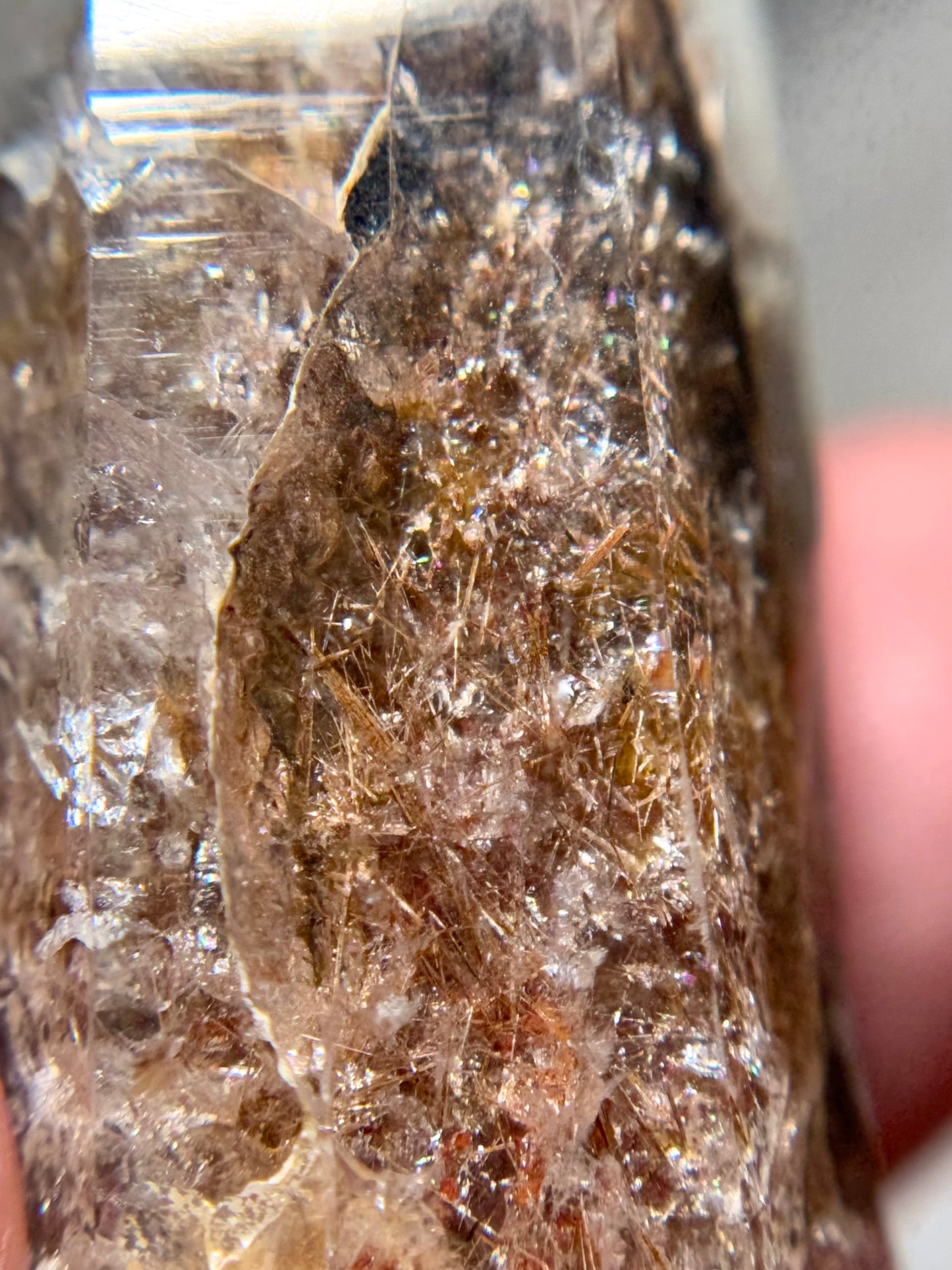 Rutile in Quartz