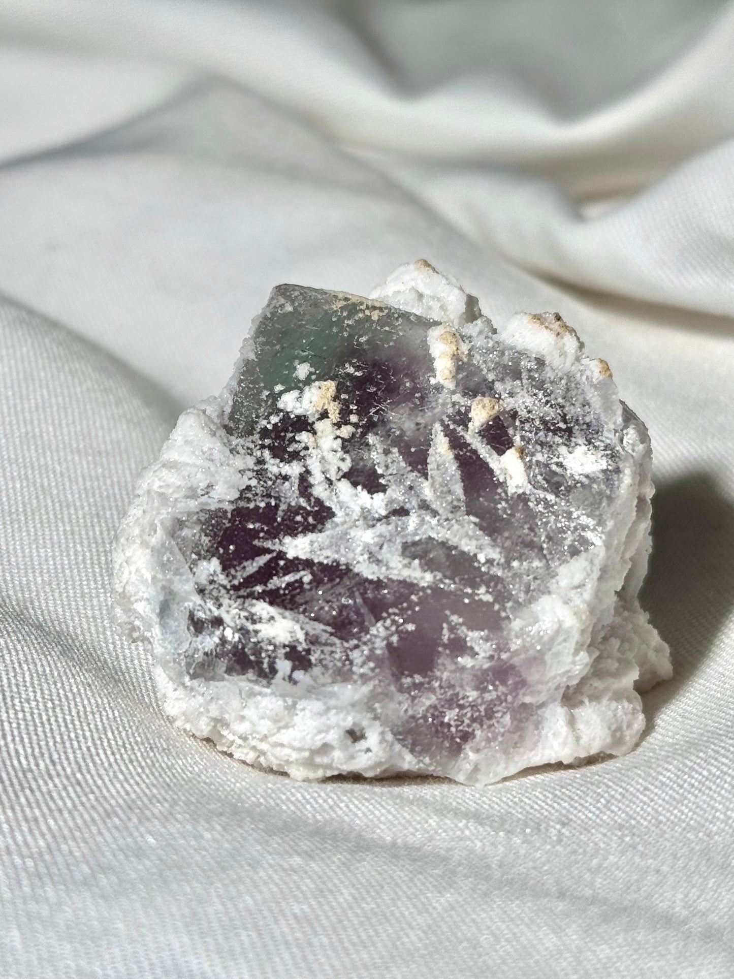 Fluorite with Dolomite