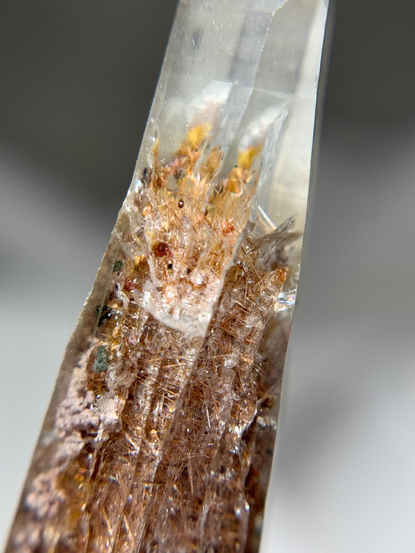 Rutile in Quartz