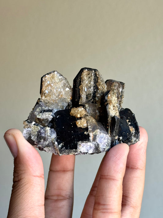 Ferberite & Fluorite