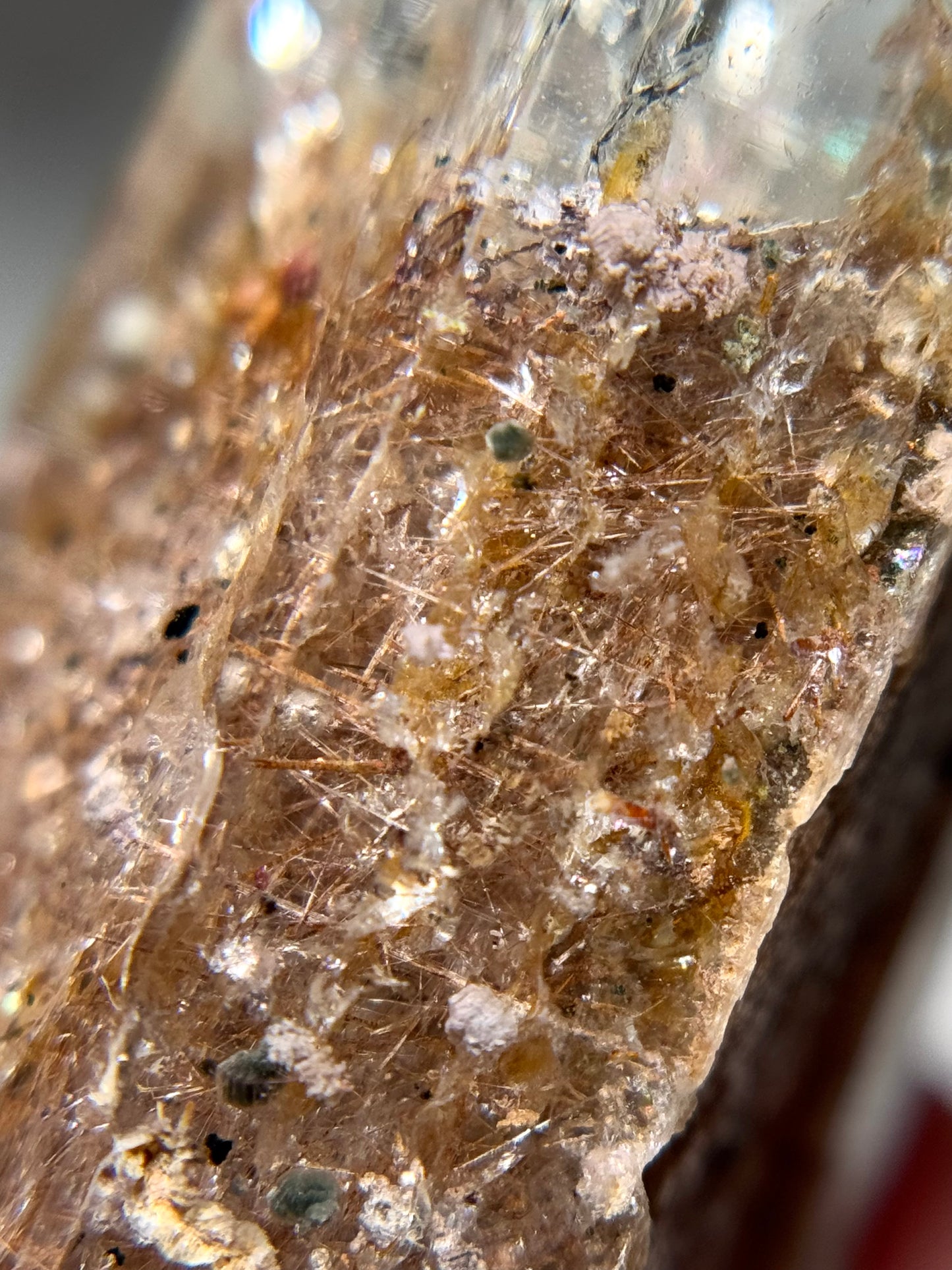 Rutile in Quartz