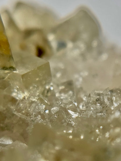 Fluorite on Quartz