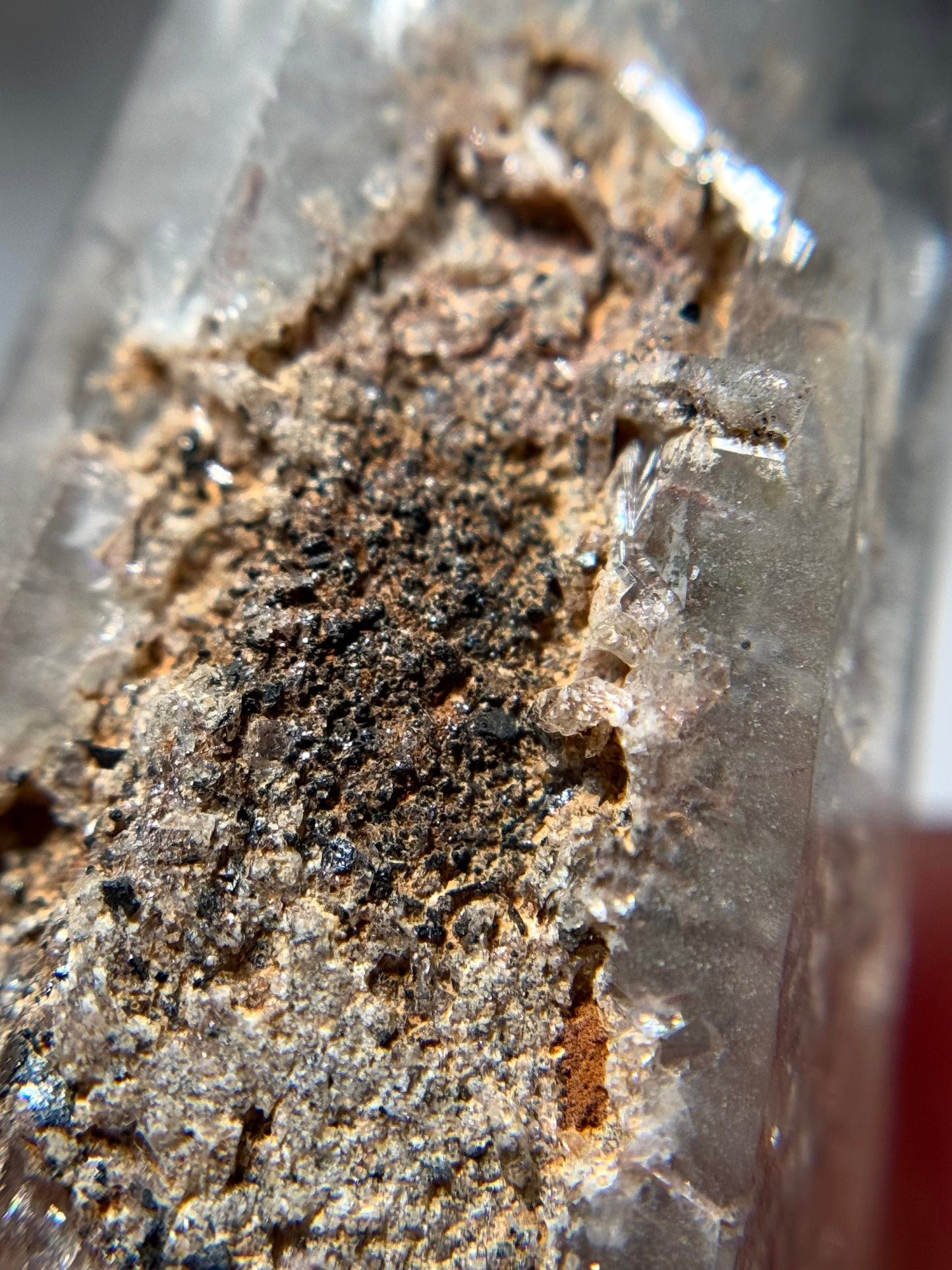 Rutile in Quartz