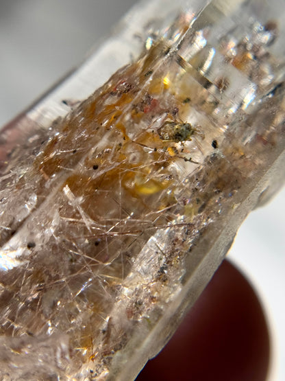 Rutile in Quartz