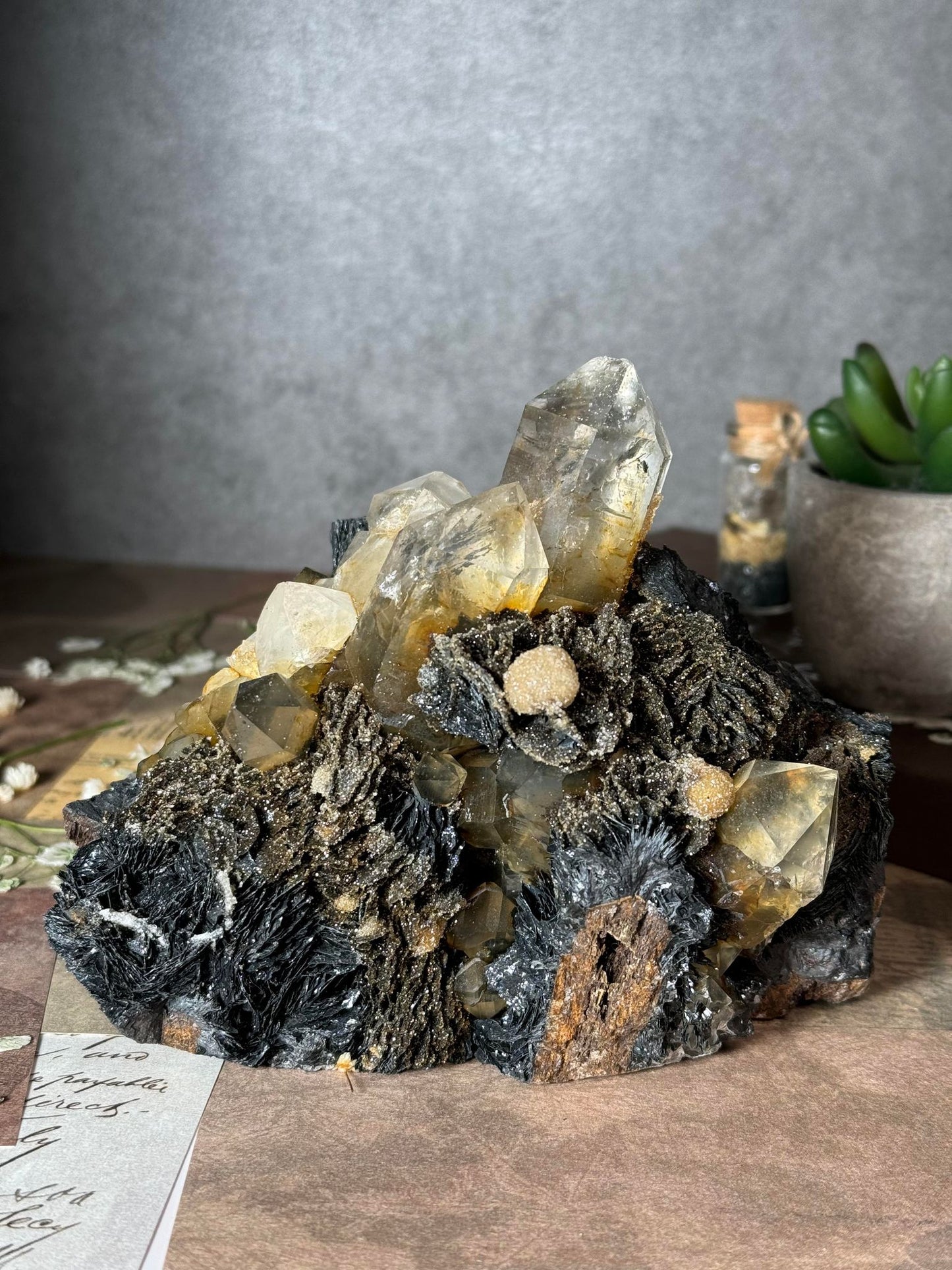 Golden Healer Quartz with Hematite (Old Stock)