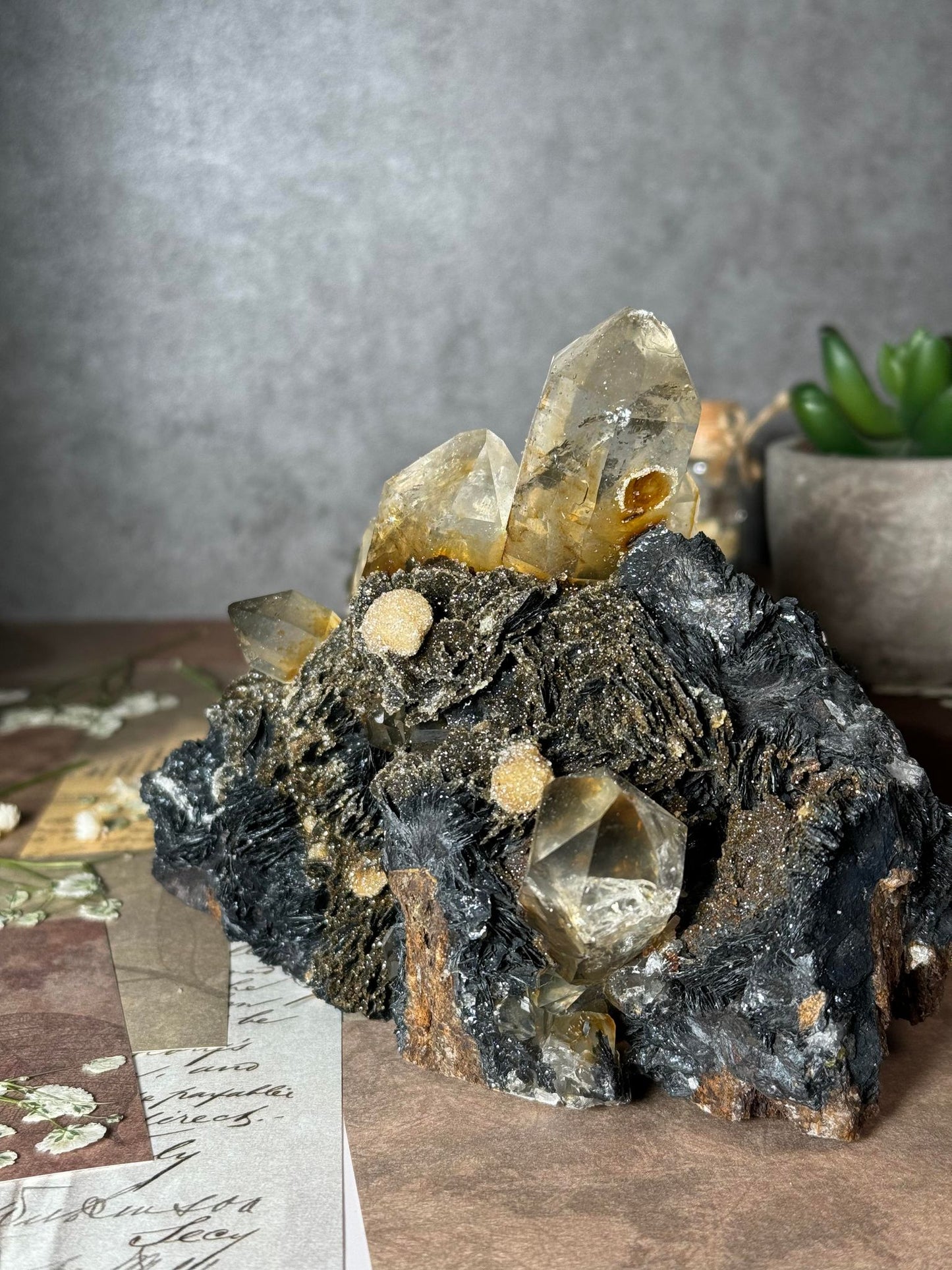 Golden Healer Quartz with Hematite (Old Stock)