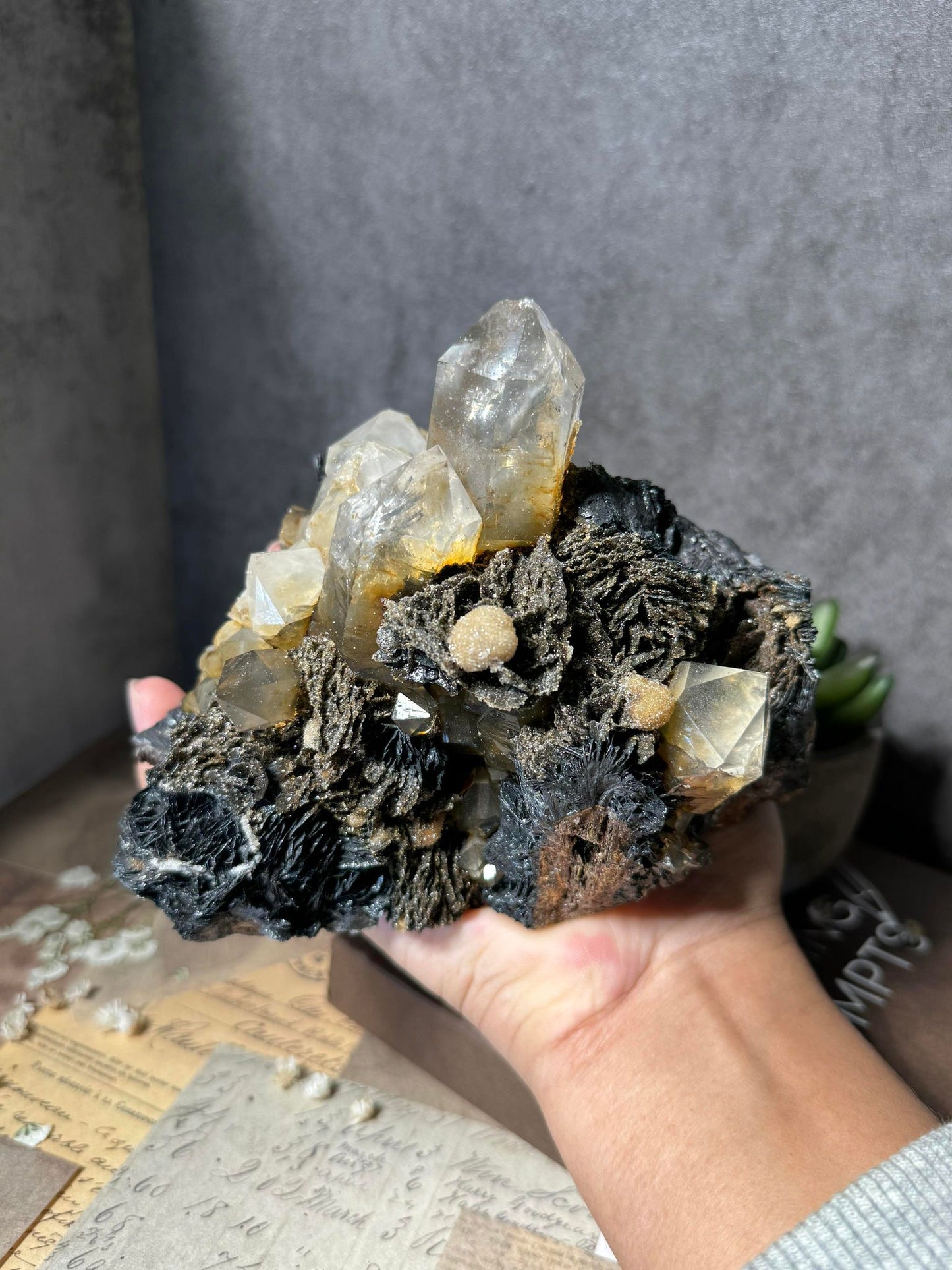 Golden Healer Quartz with Hematite (Old Stock)