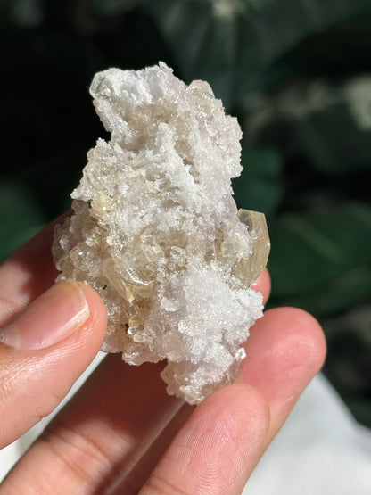 Apophyllite and Quartz