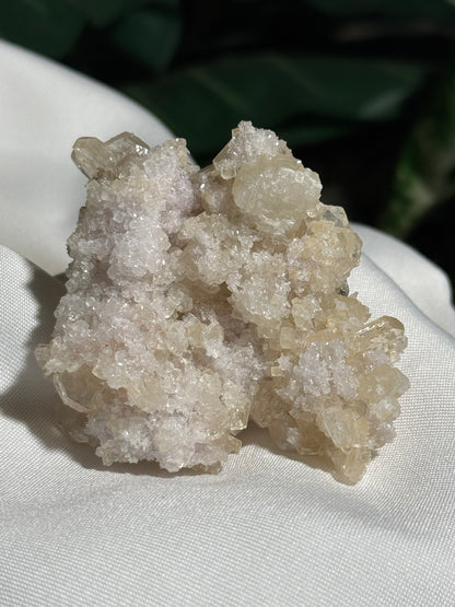 Apophyllite & Quartz