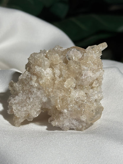 Apophyllite & Quartz