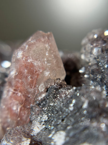 Quartz with Calcite