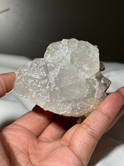 Fluorite on Dolomite with Chalchopyrite & Quartz