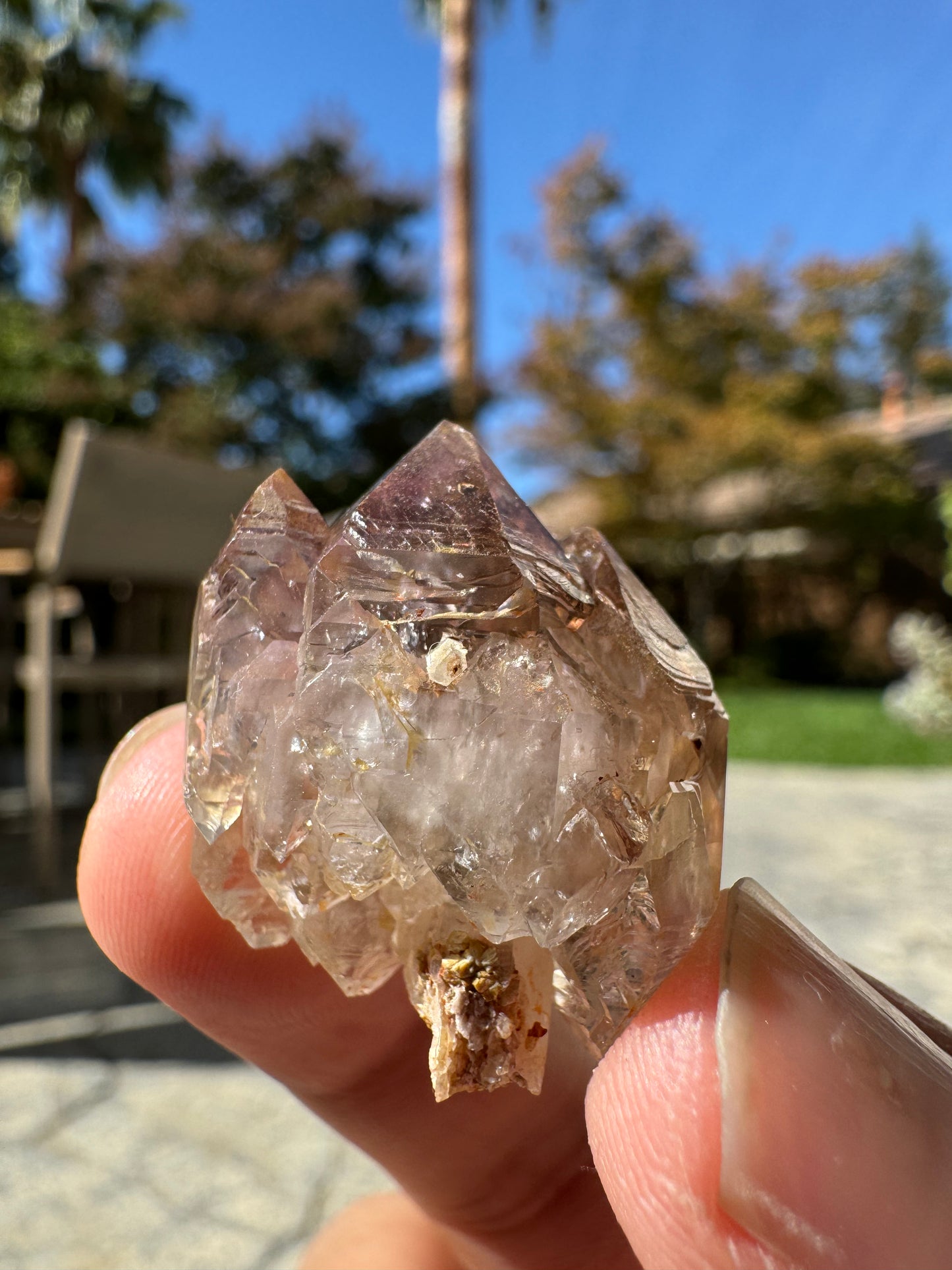 Little Gem Mine Smoky Amethyst Scepter