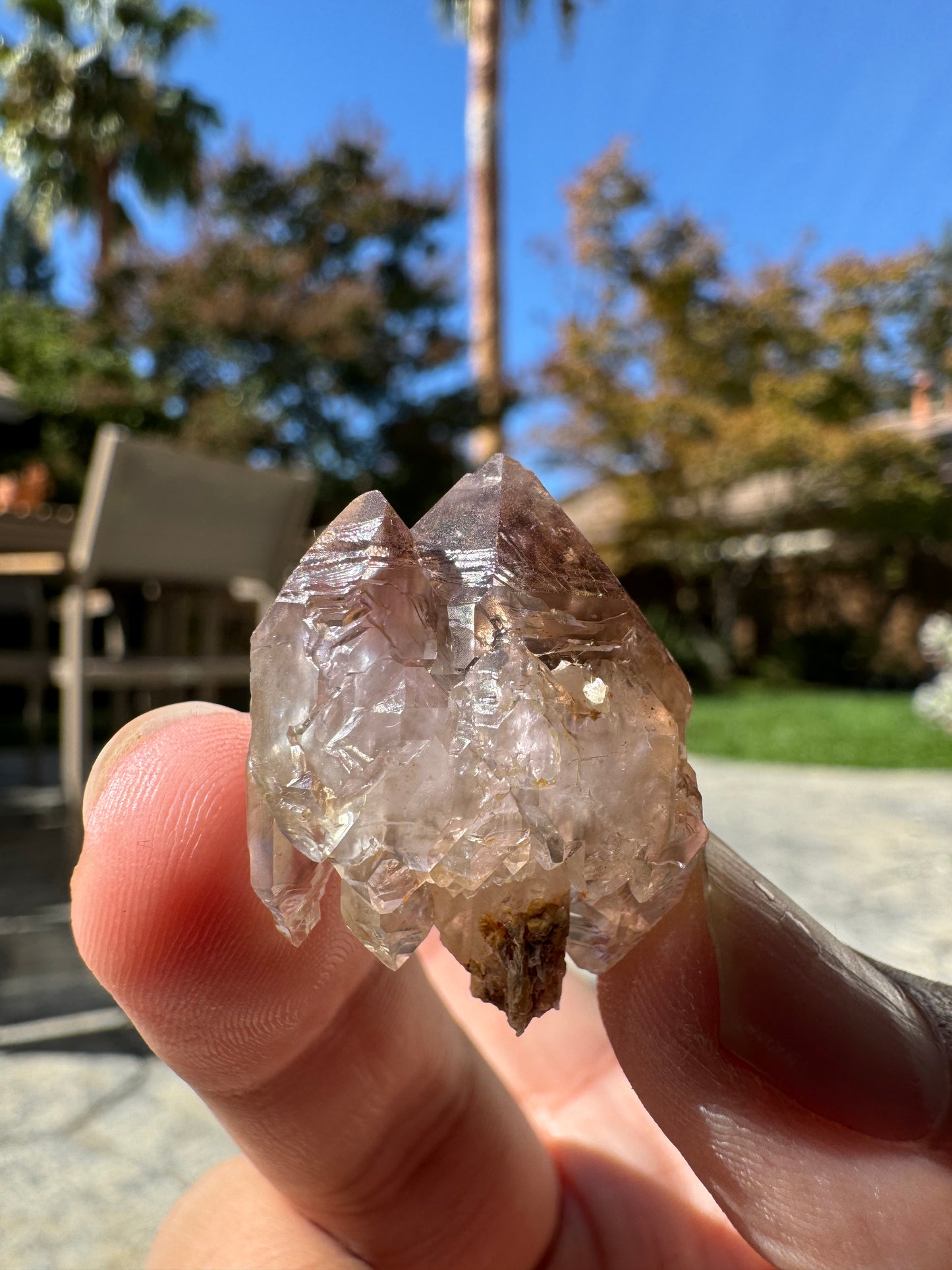 Little Gem Mine Smoky Amethyst Scepter