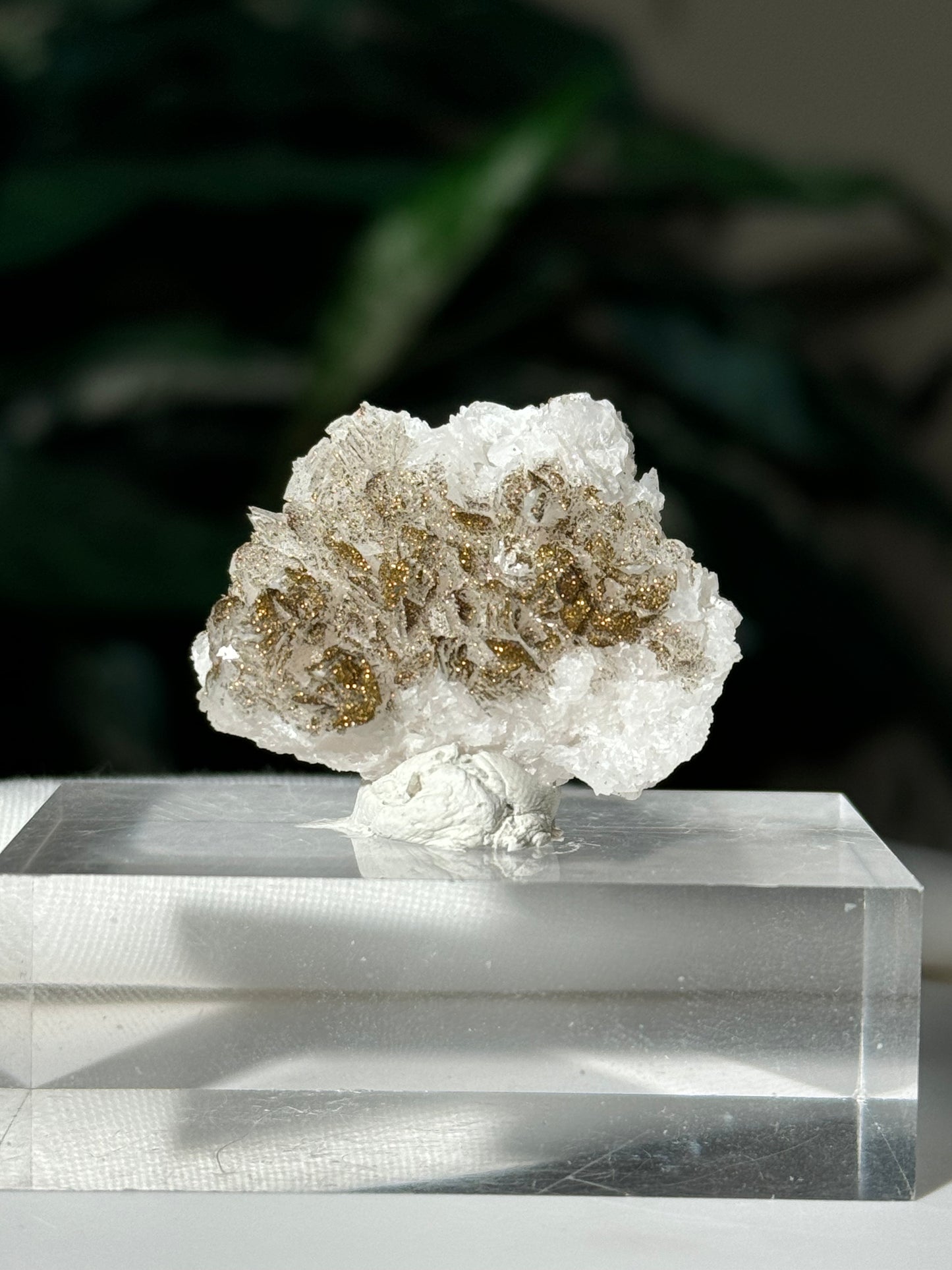 Calcite & Chalchopyrite