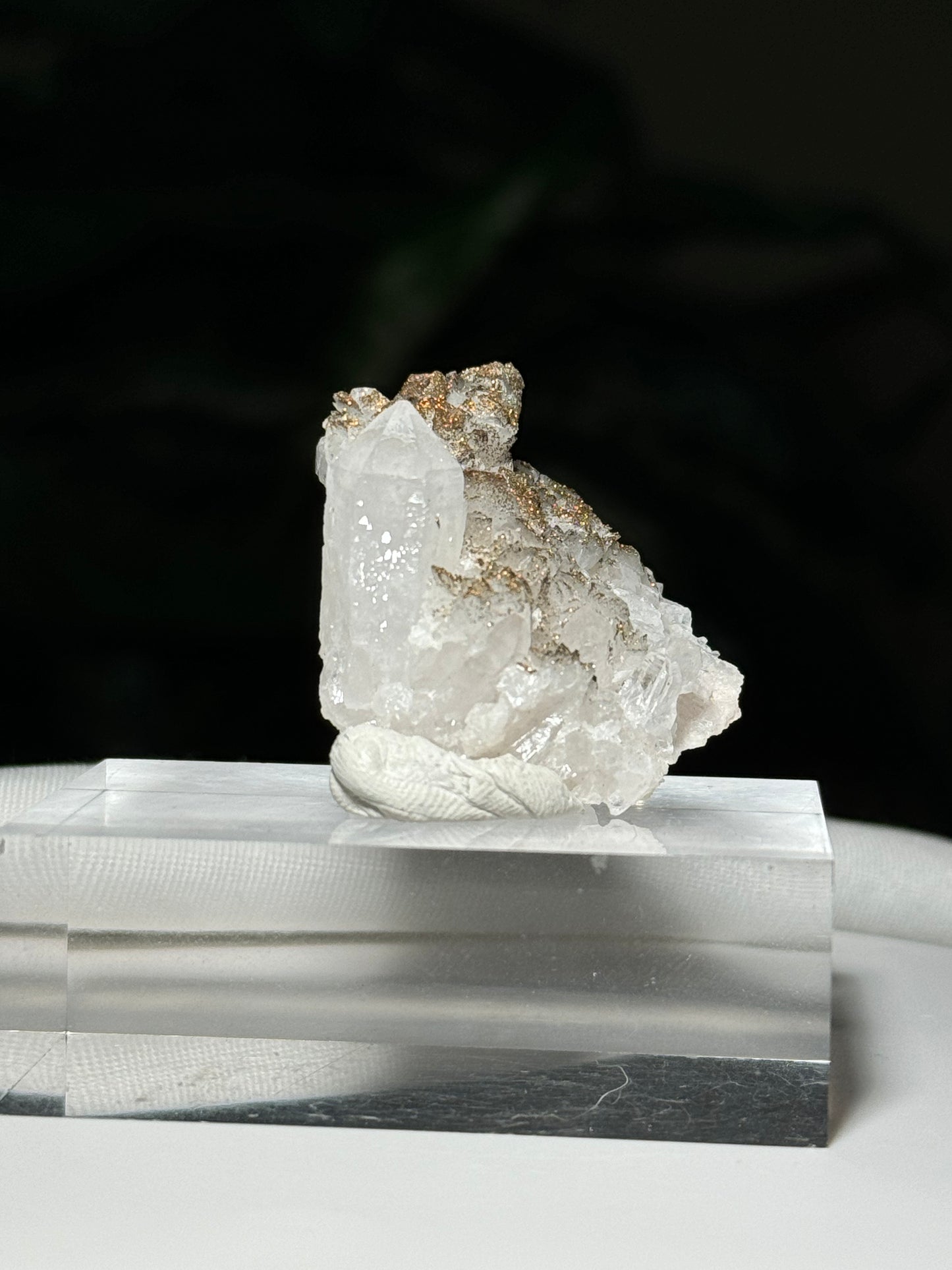 Quartz, Calcite & Chalchopyrite